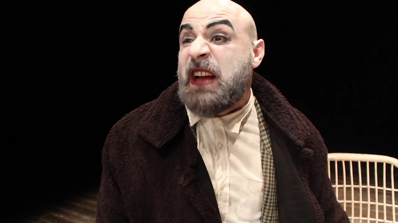 Fabio Manniti in una fotografia originale di Toska